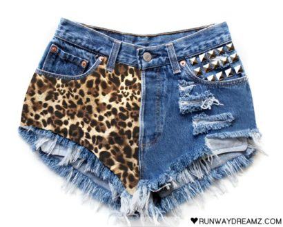 shorts animal print customizado