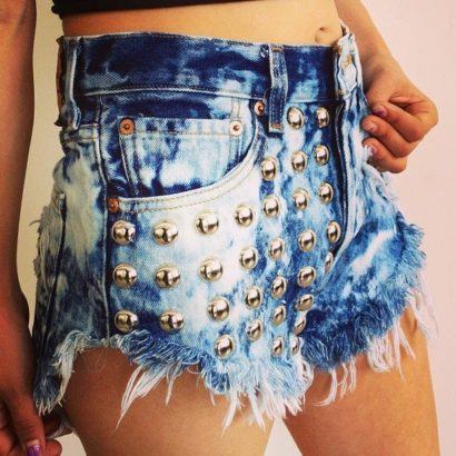 shorts customizados com strass