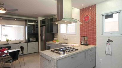cozinha moderna com ilha