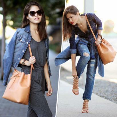 looks como usar bolsa saco