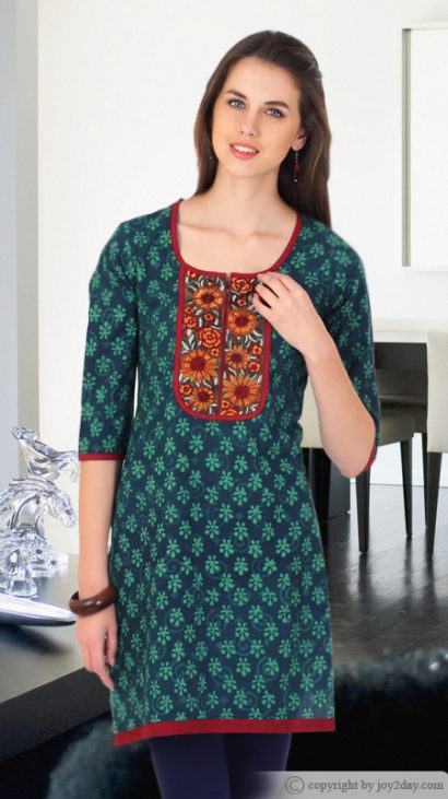 This is the stylish kurta dress designs for women and girls 2013.
