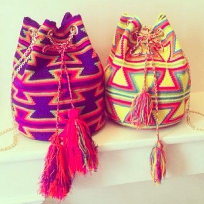 modelos de bolsa saco coloridas