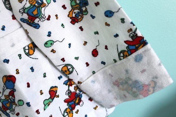 Molde de pijama de moletom vários tamanhos para corte e costura