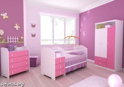 quartos de bebês decorados