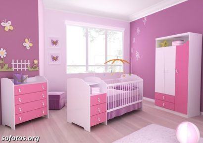 quartos de bebês decorados