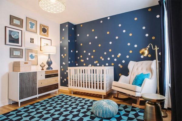 quartos de bebês modernos estilo vintage