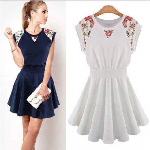 vestido-acinturado-com-detalhe-floral