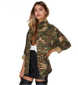 camisa camuflada feminina 1