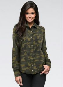 camisa camuflada feminina 3