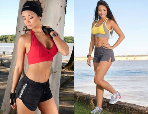 Roupas fitness para ACADEMIA macacão, top, short e mais