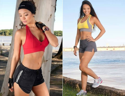 Roupas fitness para ACADEMIA macacão, top, short e mais