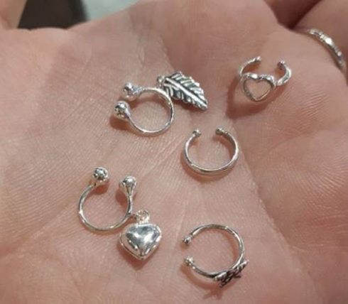 tipos de piercing para cartilagem da orelha 490x428