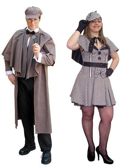 casal sherlock fantasia