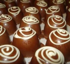 saborosa trufa de chocolate