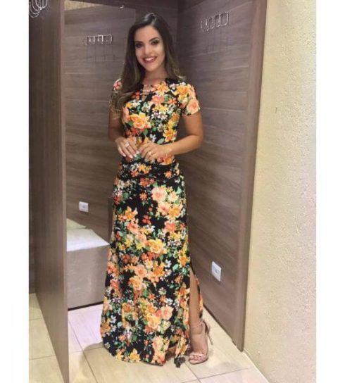 vestido longo floral simples 490x544