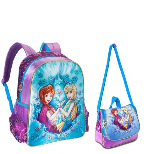 mochila com lancheira princesas para meninas 490x490