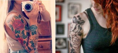 tatuagens femininas no braco 2 490x219
