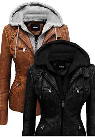 jaqueta de couro com capuz 310x445