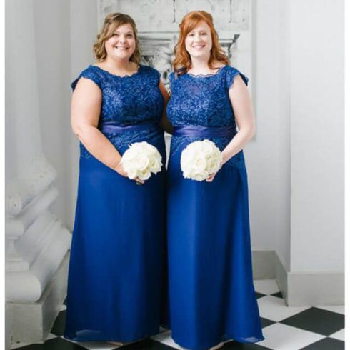 vestido plus size para casamento azul 490x490