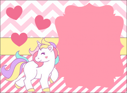 convite unicornio cha de bebe 2 490x357