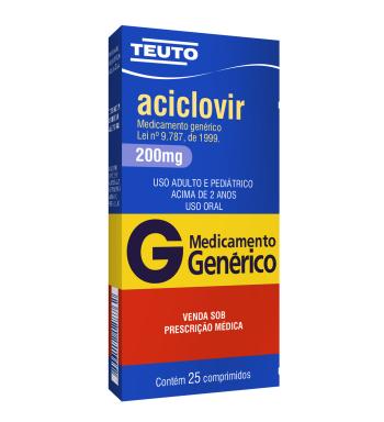 aciclovir comprimido