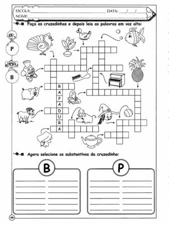 Atividade Ditado de Palavras para o Ensino Fundamental