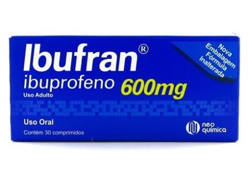 Anti inflamatório Ibuprofeno 600 mg 490x350