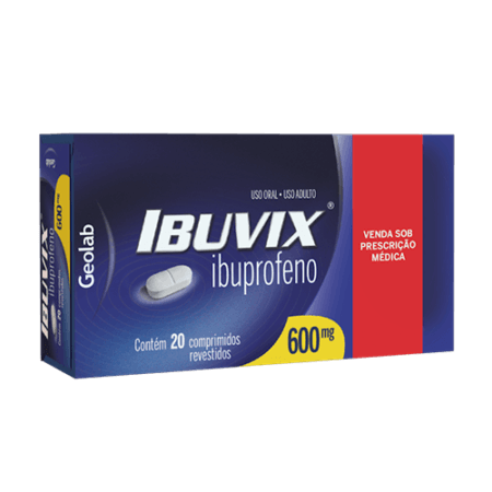 Anti inflamatório Ibuvix 600 mg