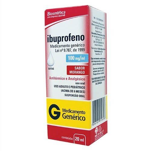 Remédio Infantil para Febre e dor no Corpo, Nomes