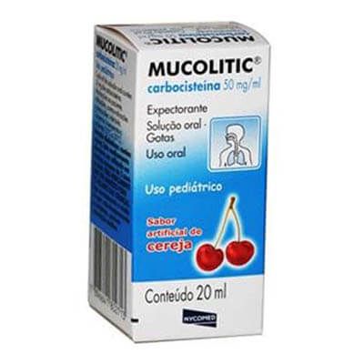 Remédio Mucolitic Carbocisteína