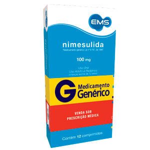 Remédio Nimesulida 100 mg