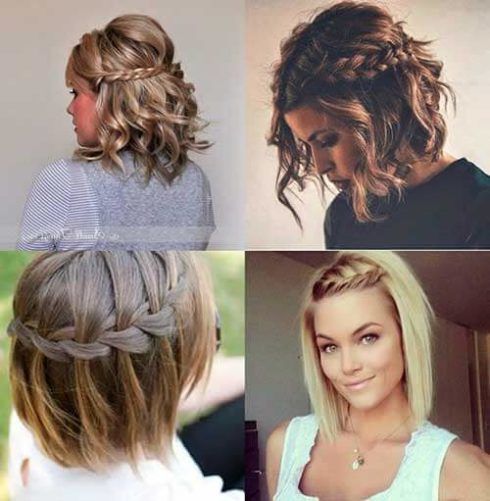 Penteados para Cabelo Curto para Formatura e Casamento