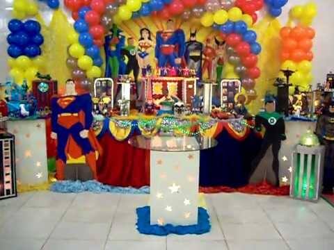 festa de aniversario liga da justica 1