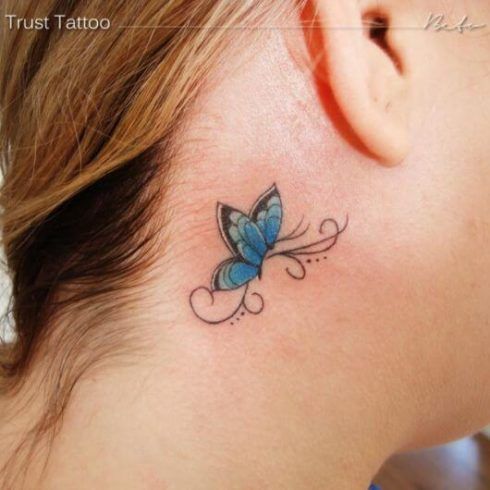 tatuagem borboleta atras da orelha 1 490x490