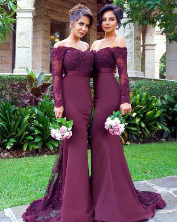 vestido marsala tomara que caia 1