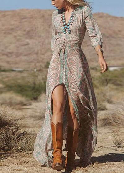 vestidos boho chic 2