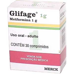 glifage metformina para diabetes