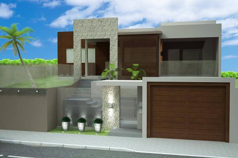 muros para casas modernas 490x327