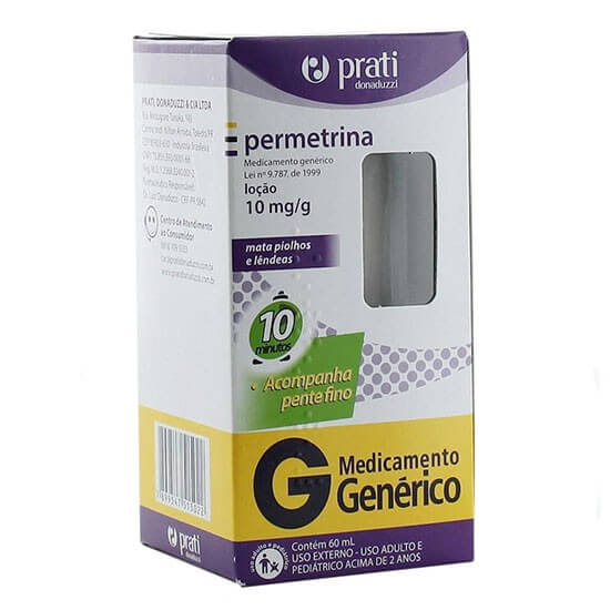 permetrina para piolho