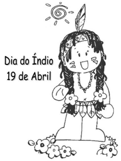 desenhos do dia do indio 6 490x649